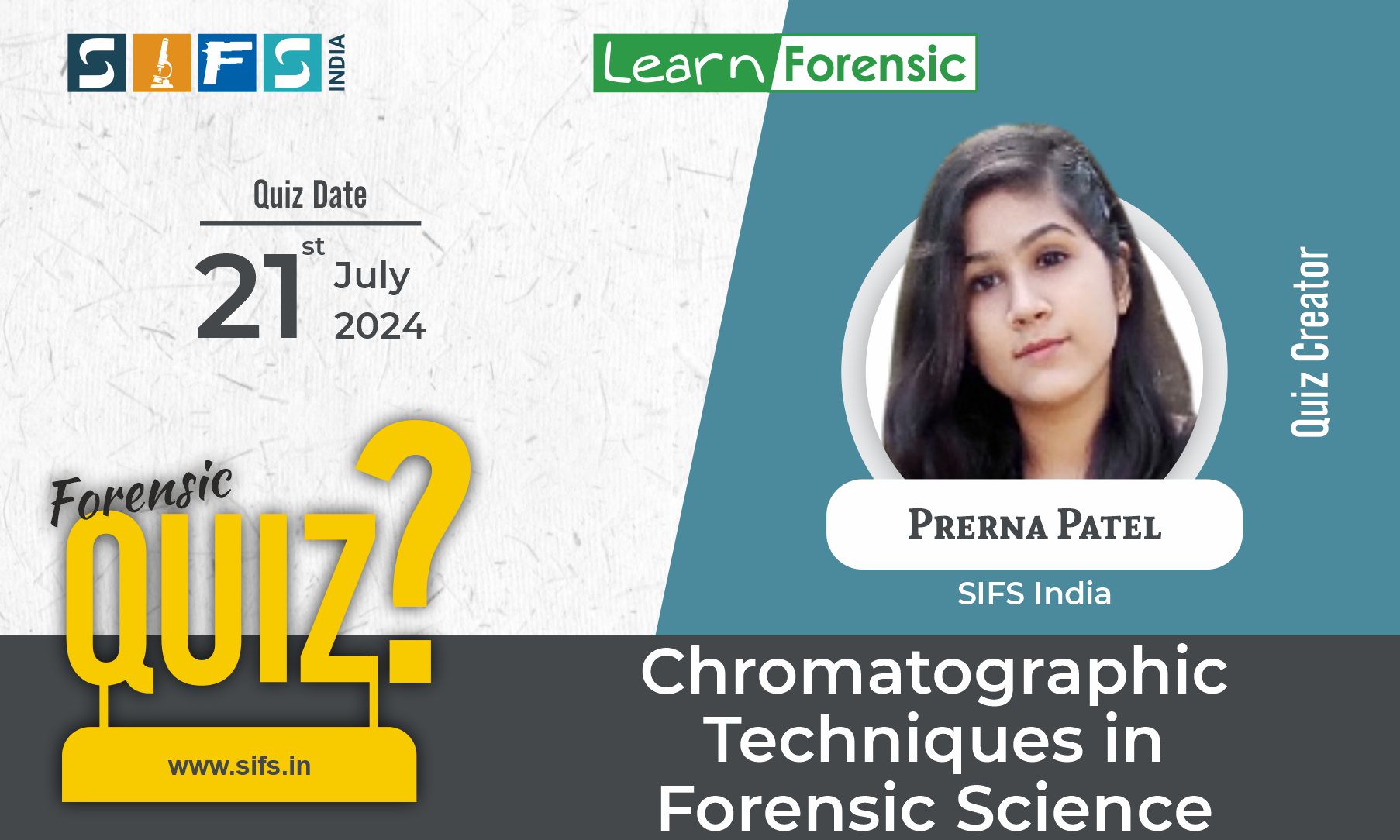 Chromatographic Techniques in Forensic Science